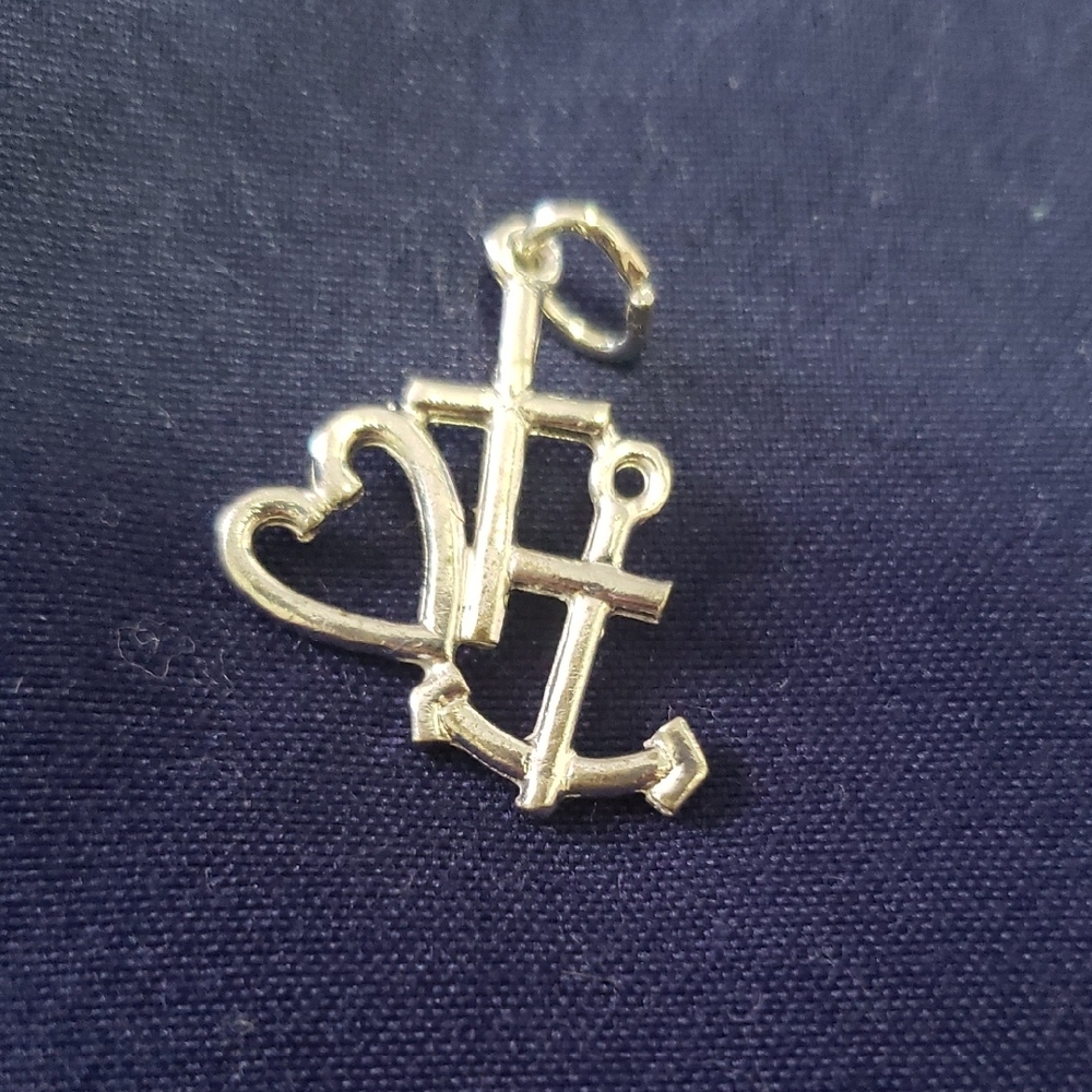 Silver Faith, Hope, Charity Pendant